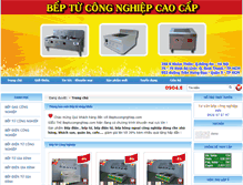 Tablet Screenshot of beptucongnghiep.com